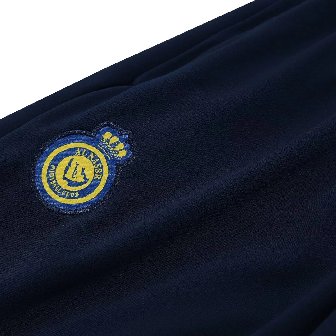 Al Nassr 2023 1 4 Zip Tracksuit 24 Blue Black — Zdjęcie 20