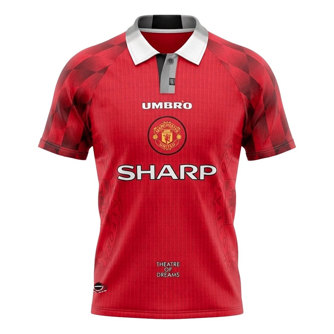 Manchester United 1996/97 Retro Home Jersey — photo 2