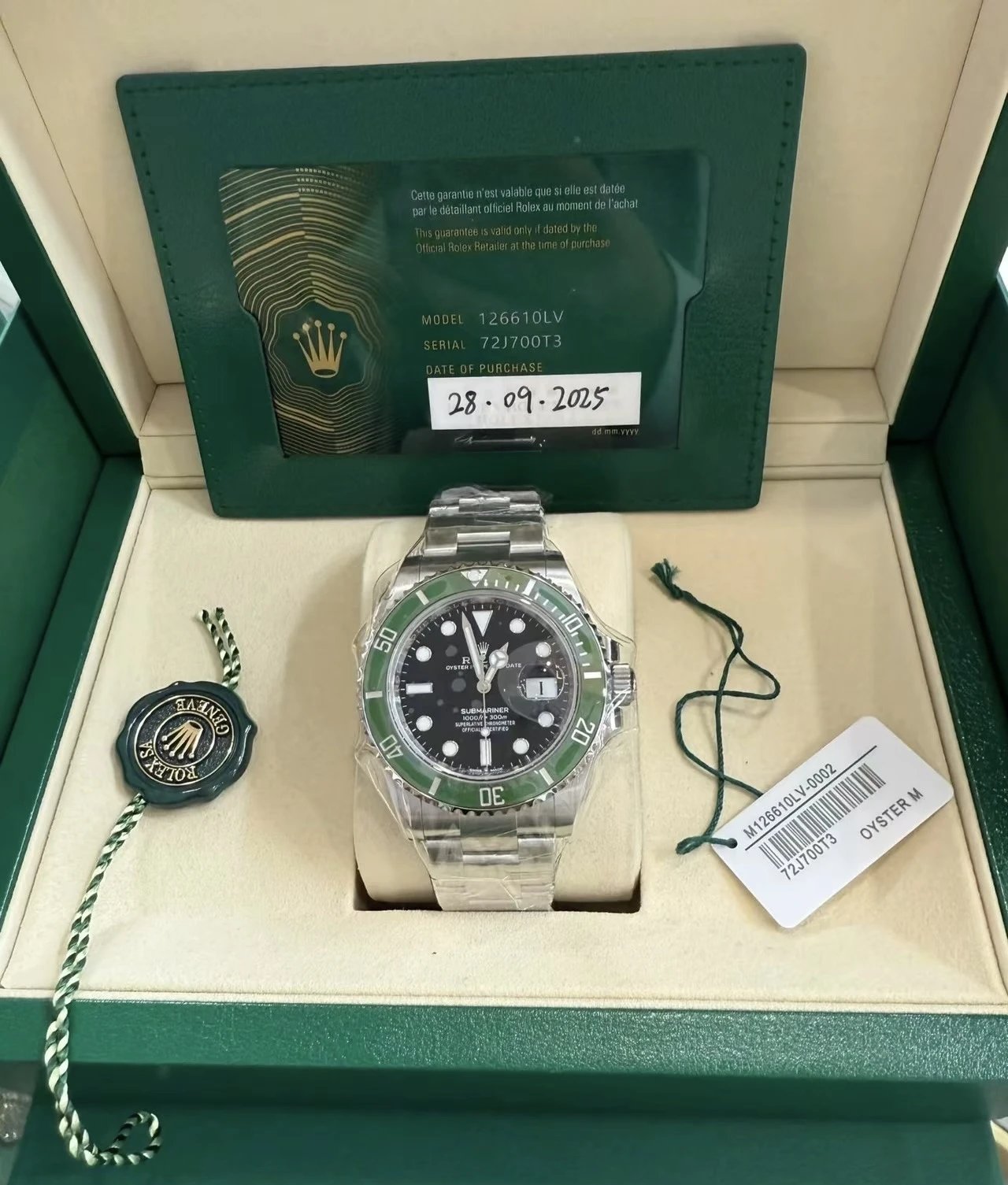 Rolex Submariner Automatic Watch 41mm Ver.A — QC
