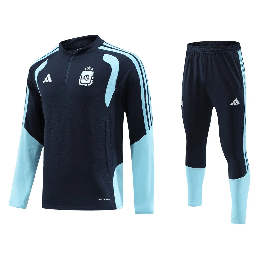 Argentina 1 4 Zip Tracksuit 2026 Navy — photo 2