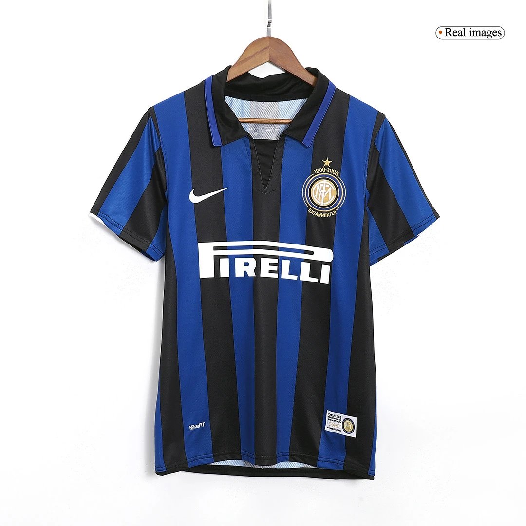 Inter Milan 2007/08 Retro Home Jersey — QC