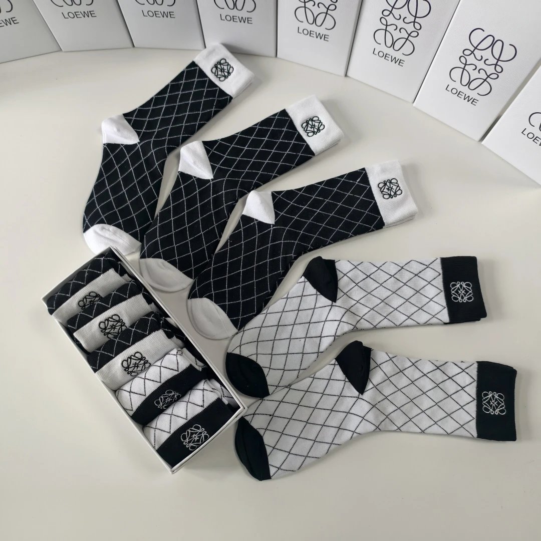 Loewe Crew Socks Ver.B — QC