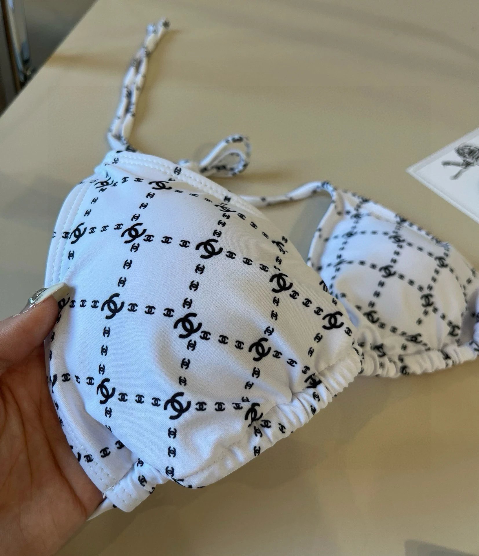 Chanel Bikini One-Piece Swimwear Ver.A — QC