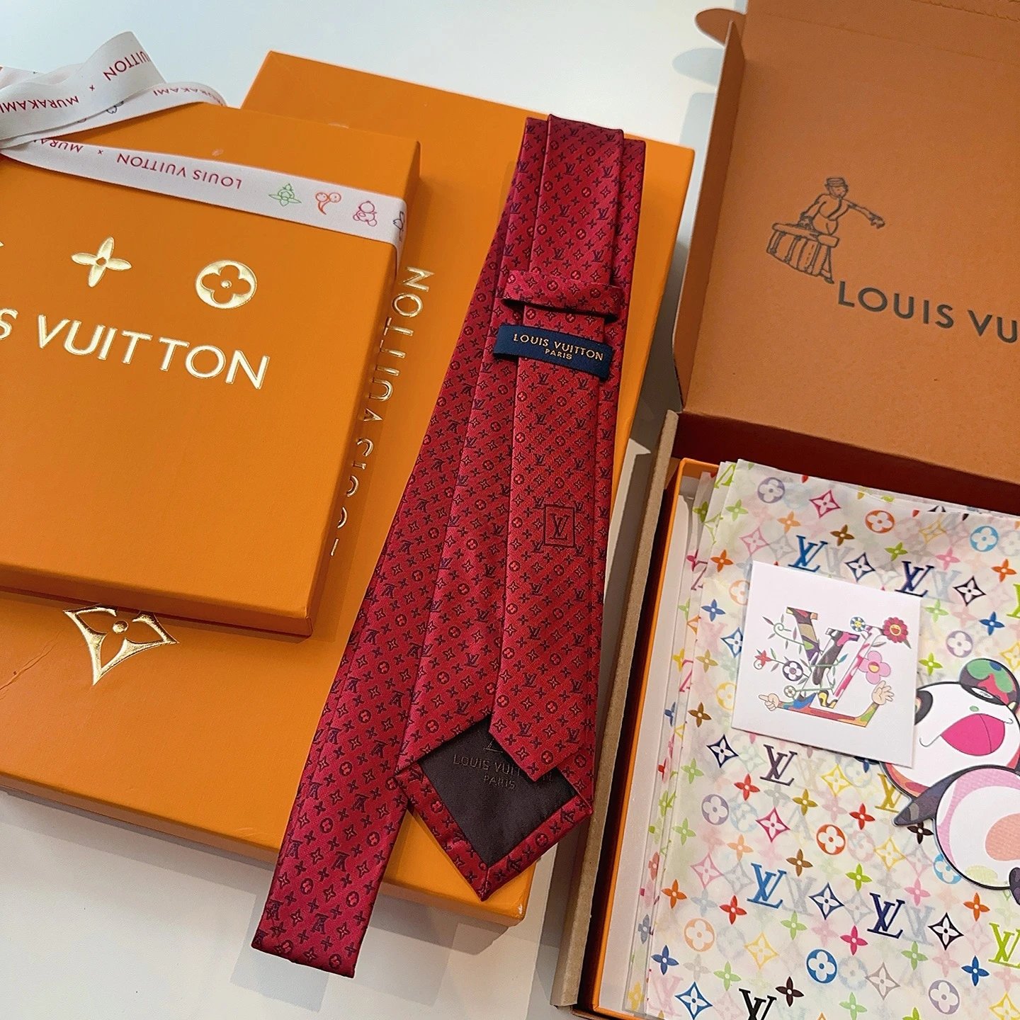 Louis Vuitton Silk Tie Ver.O — QC