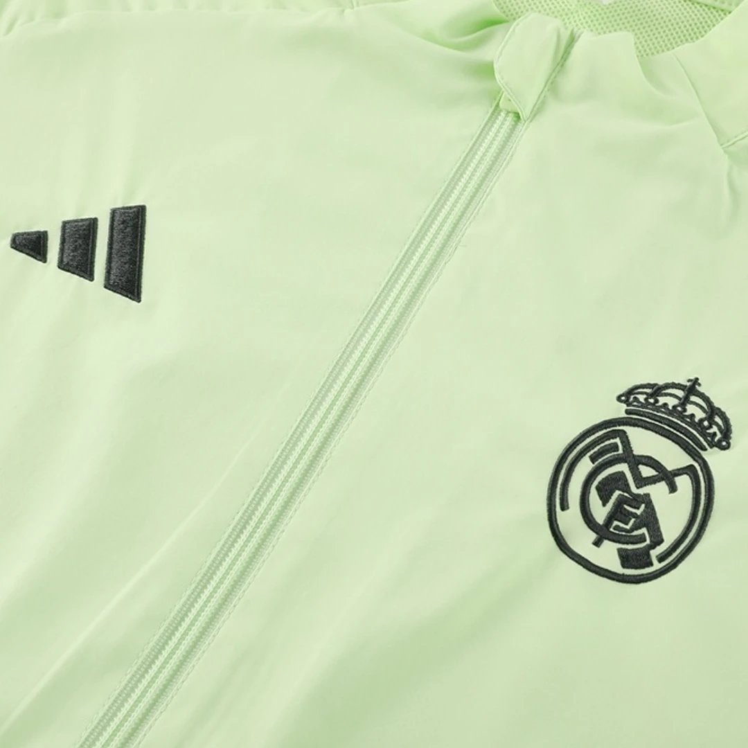 Real Madrid 2025 Windbreaker Jacket 26 Green — Photo 6