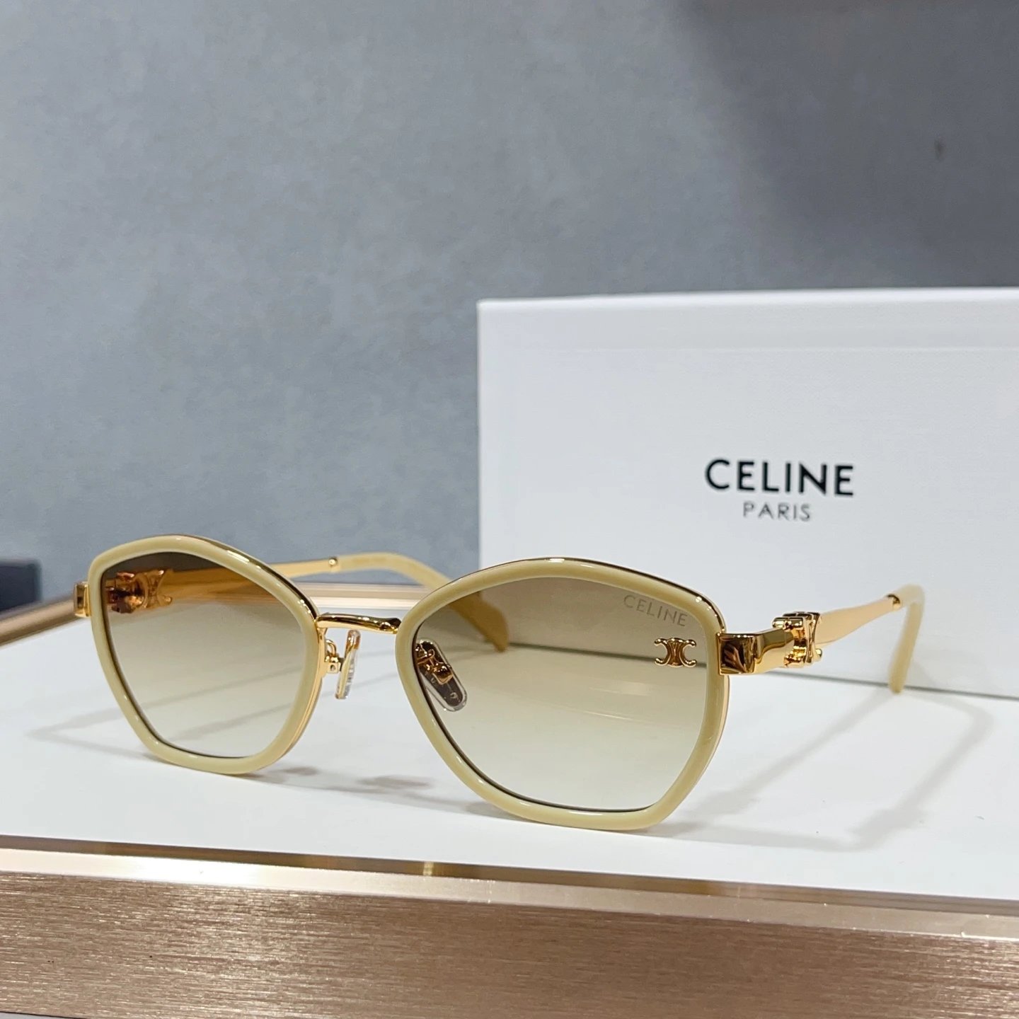 Celine CL42134U Sunglasses 56-22-145 — QC