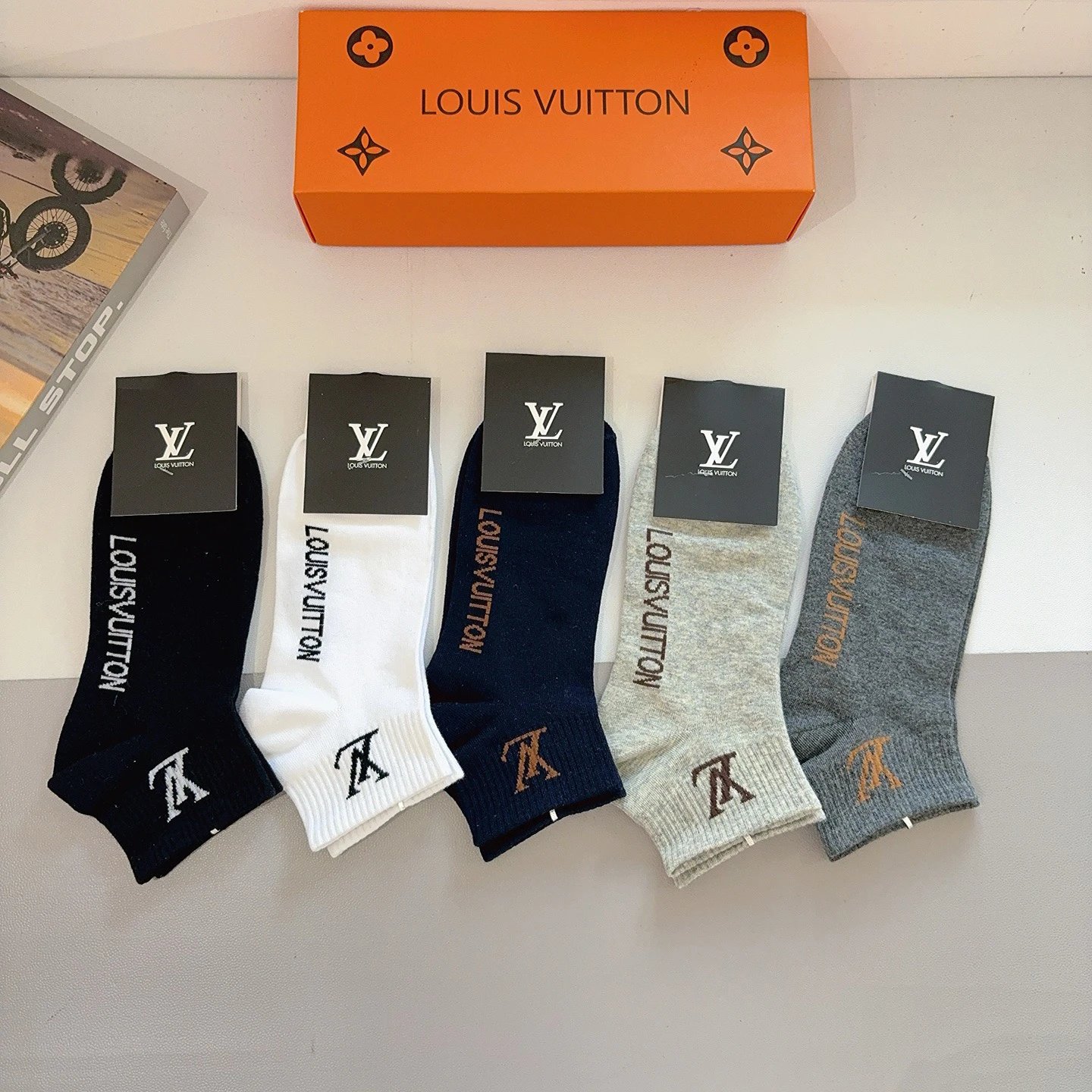 Louis Vuitton Cotton Socks Ver.B — photo 3