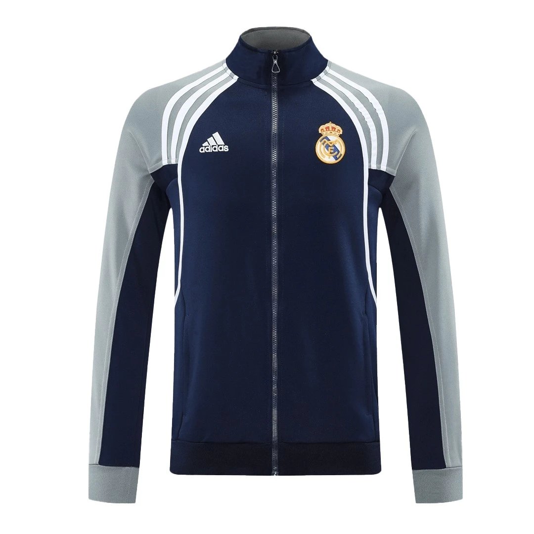 Real Madrid 2025 Jacket Tracksuit 26 Navy — Zdjęcie 4