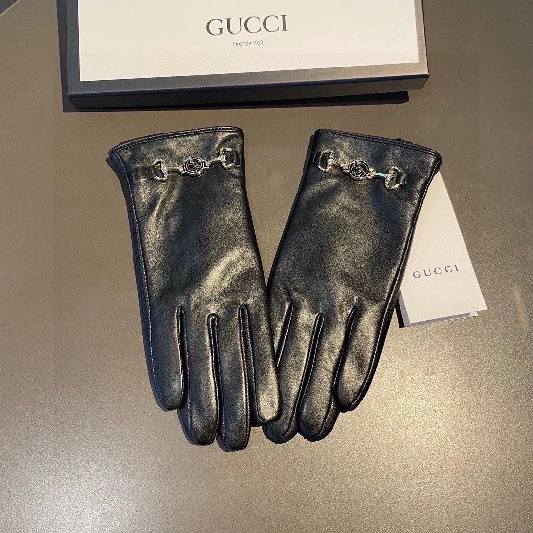 Gucci Lambskin Cashmere Gloves Ver.A — Photo 3