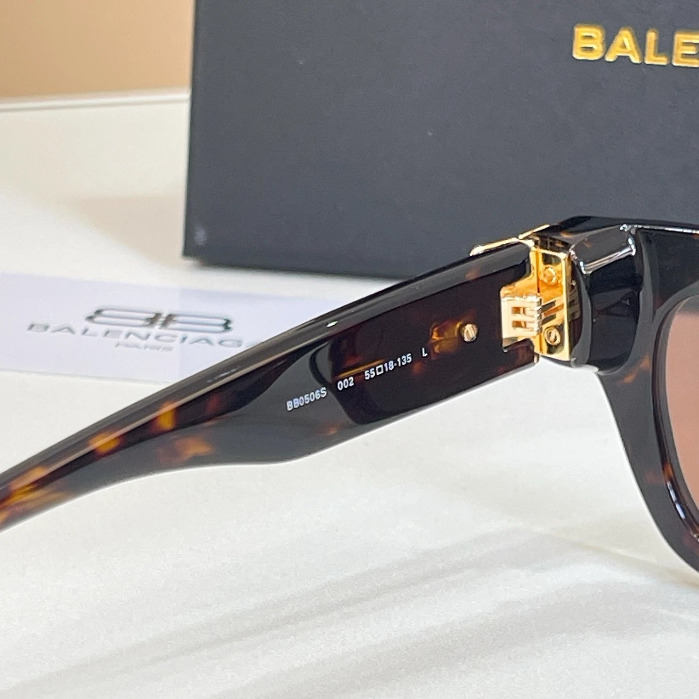 Balenciaga BB0506S Sunglasses 55-18-135 — photo 7