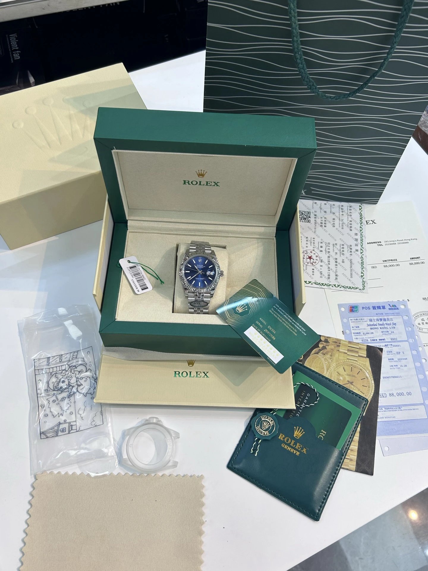 Rolex Datejust Automatic Watch 41mm Ver.F — photo 9
