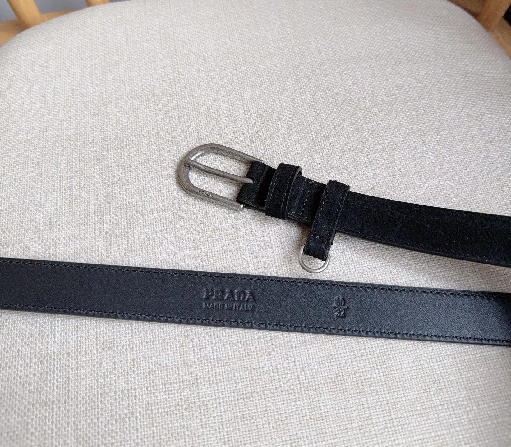 Prada Leather Belt Ver.G — photo 3