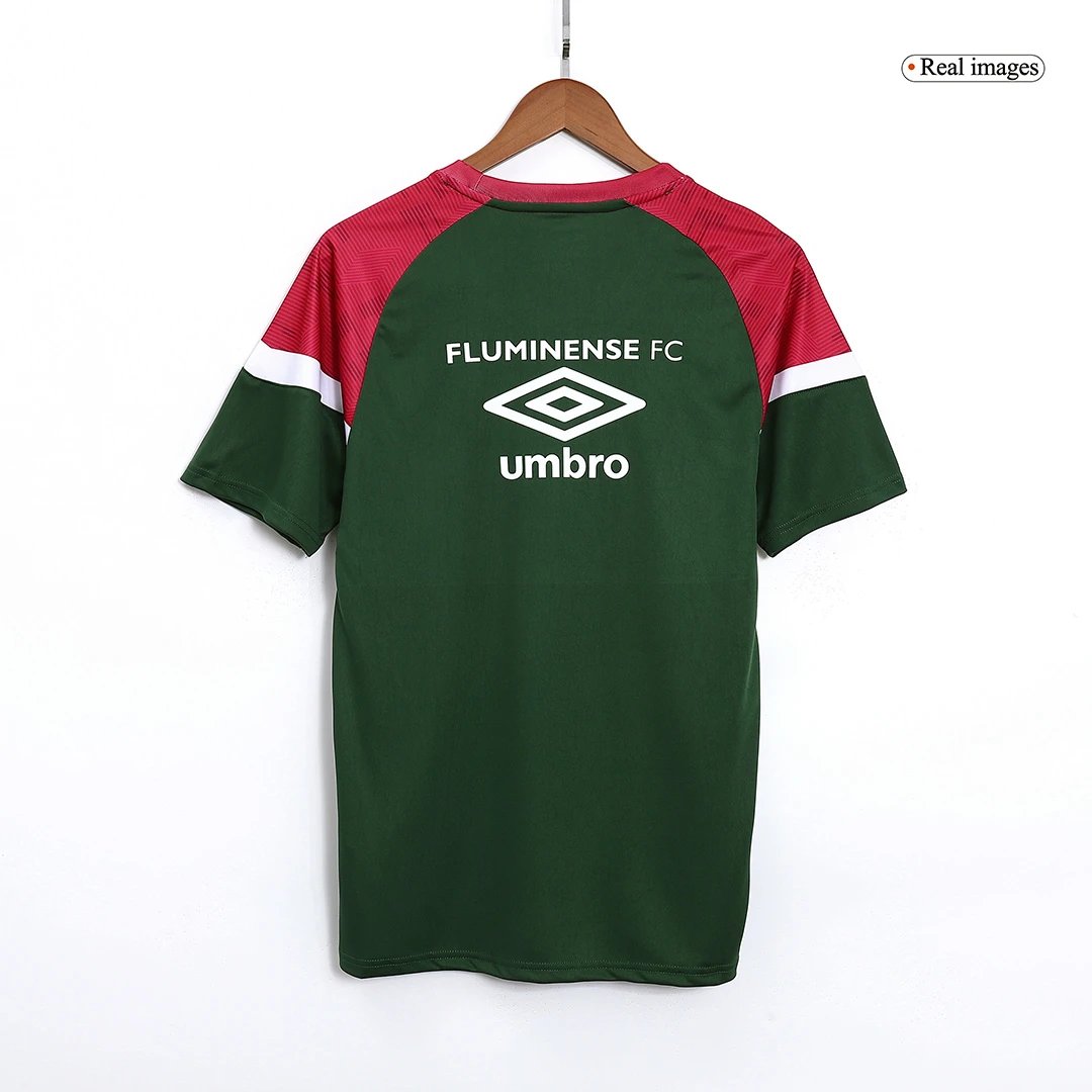Fluminense FC Pre Match Red Green 23/24 Pre-Match Jersey — photo 2