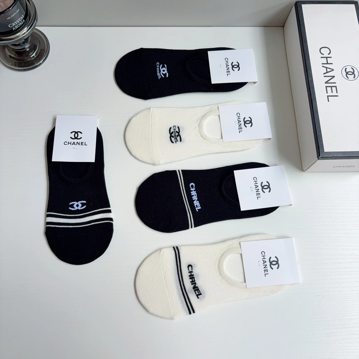 Chanel No-Show Socks Ver.C — QC