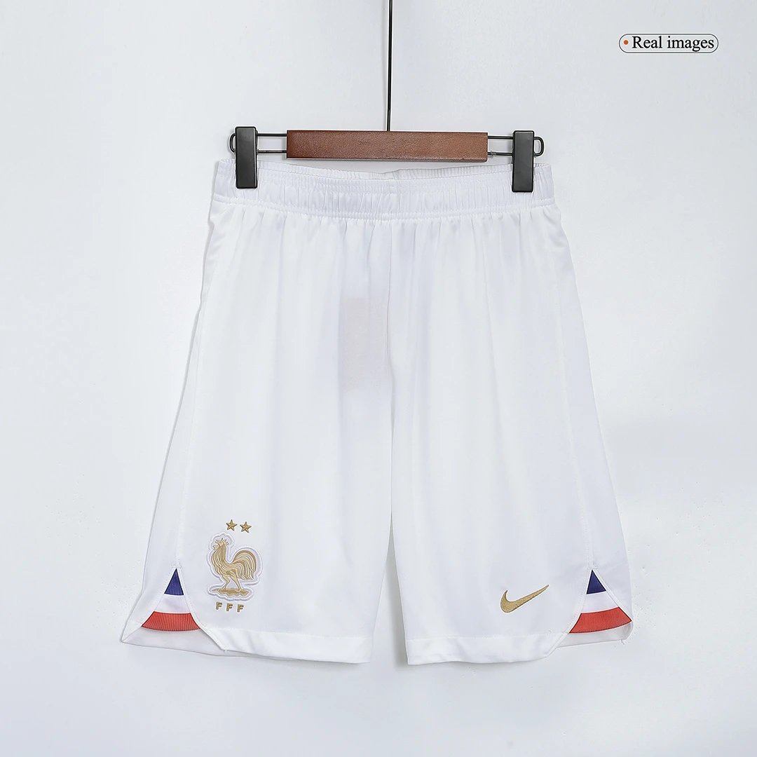 France 2022 Home Soccer Shorts — QC