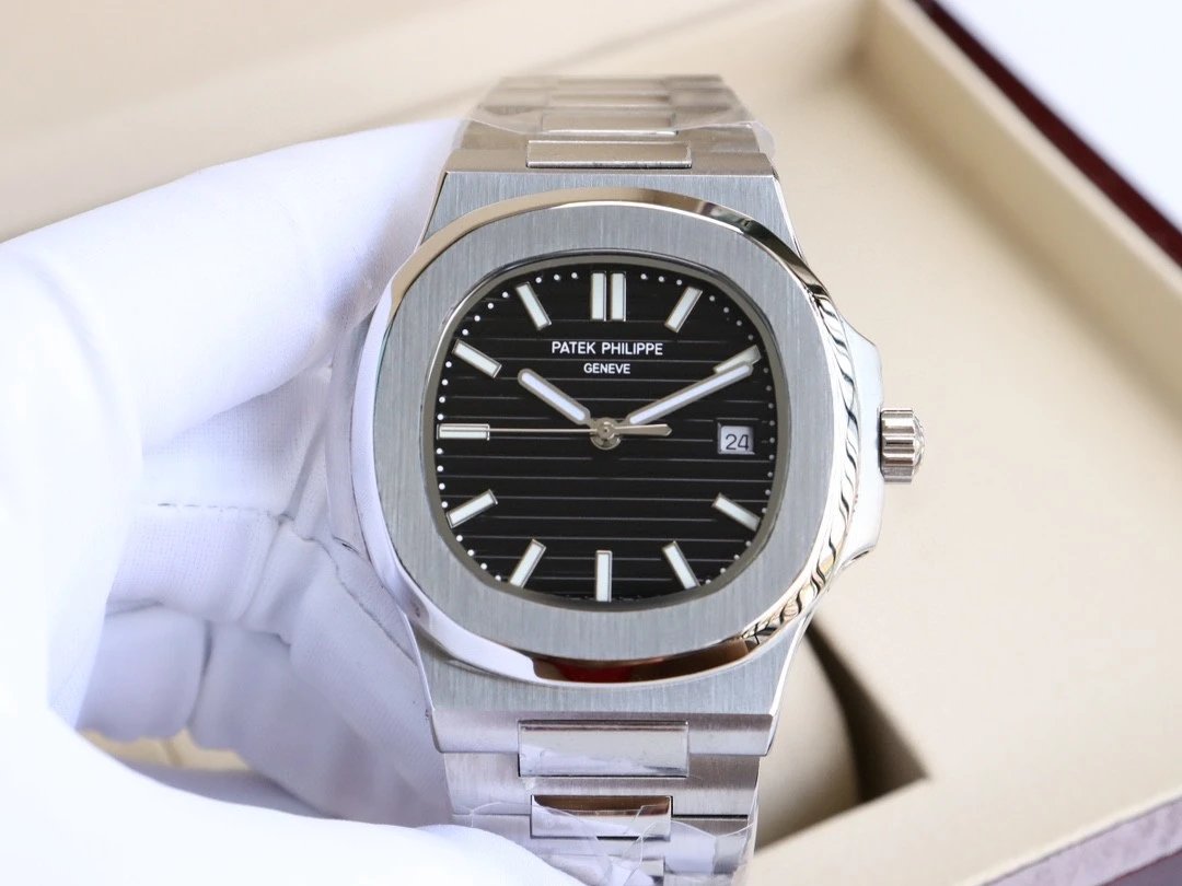 Patek Philippe roestvrijstalen horloge met datum