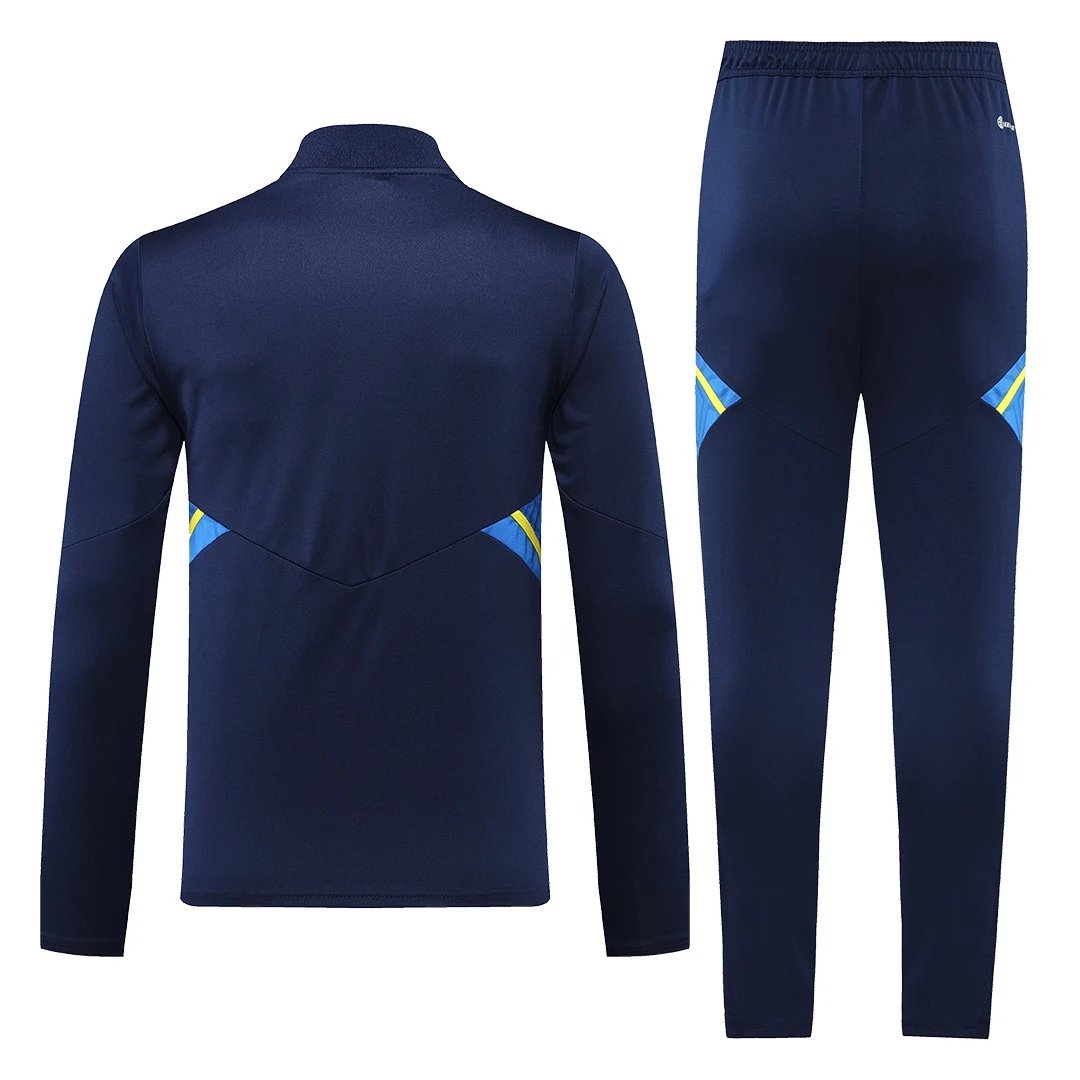 Boca Juniors 1 4 Zip Tracksuit 2022 23 Navy — photo 3