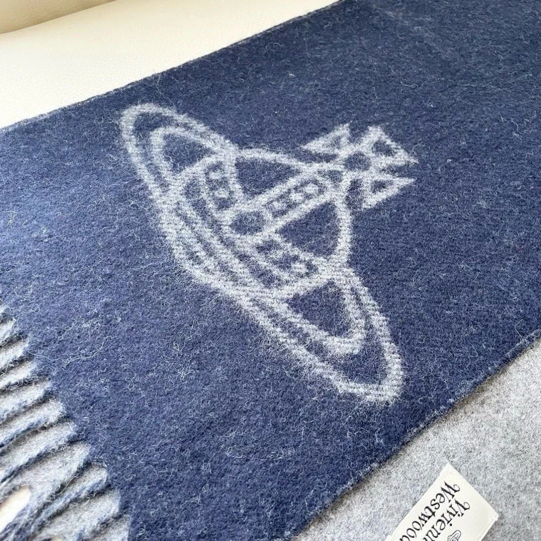 Vivienne Westwood Cashmere Wool Scarf Ver.E — QC