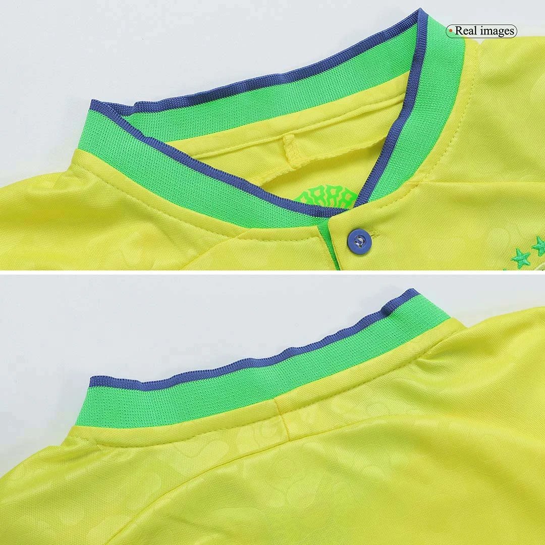 Brazil 2022 Home Jersey - Kids — photo 8