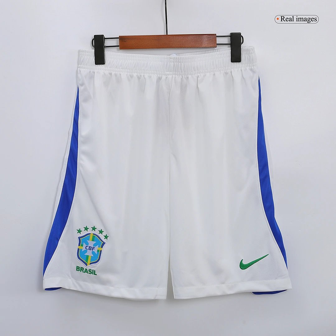 Brazil Away Soccer Shorts World Cup 2022 — photo 3