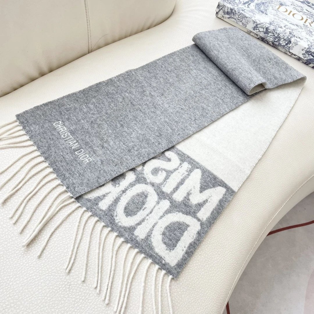 Dior Cashmere Scarf Ver.A — Photo 6