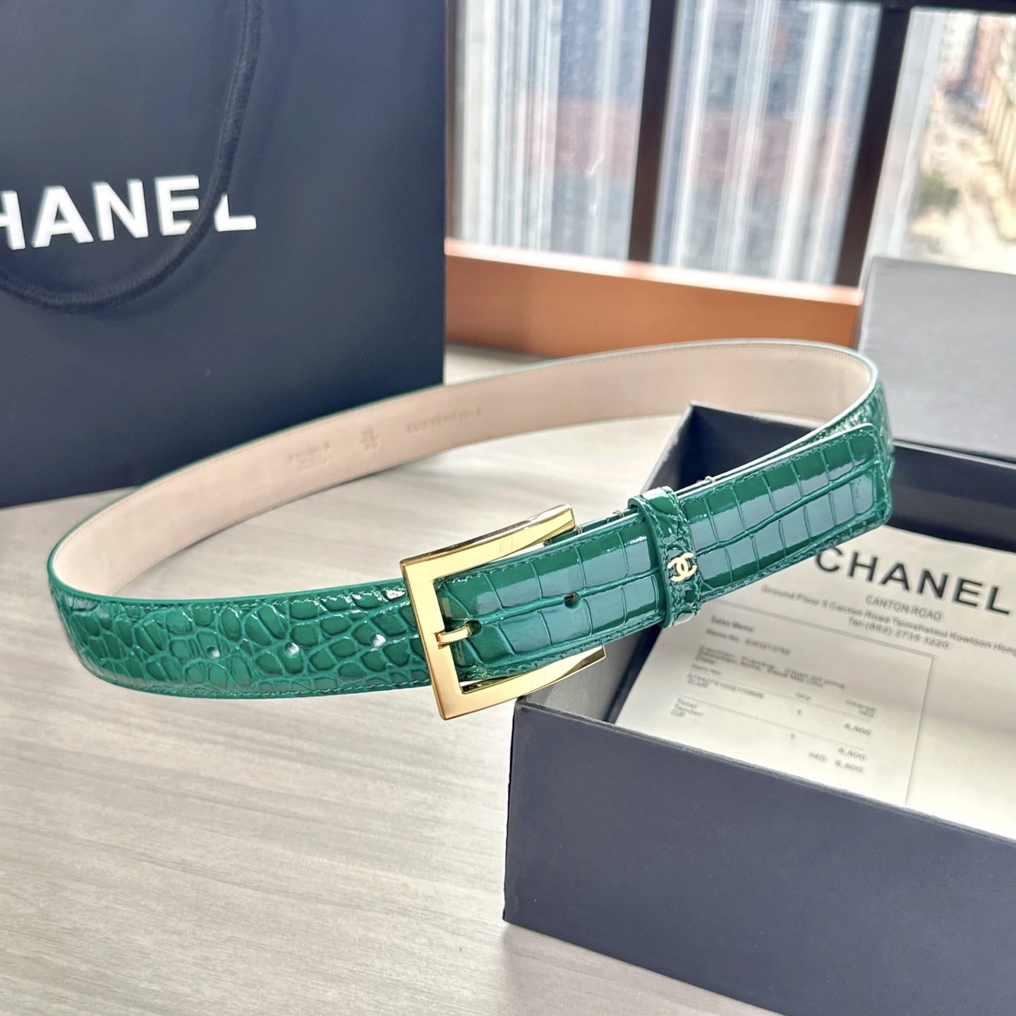Chanel Leather Reversible Belt Ver.C — photo 4