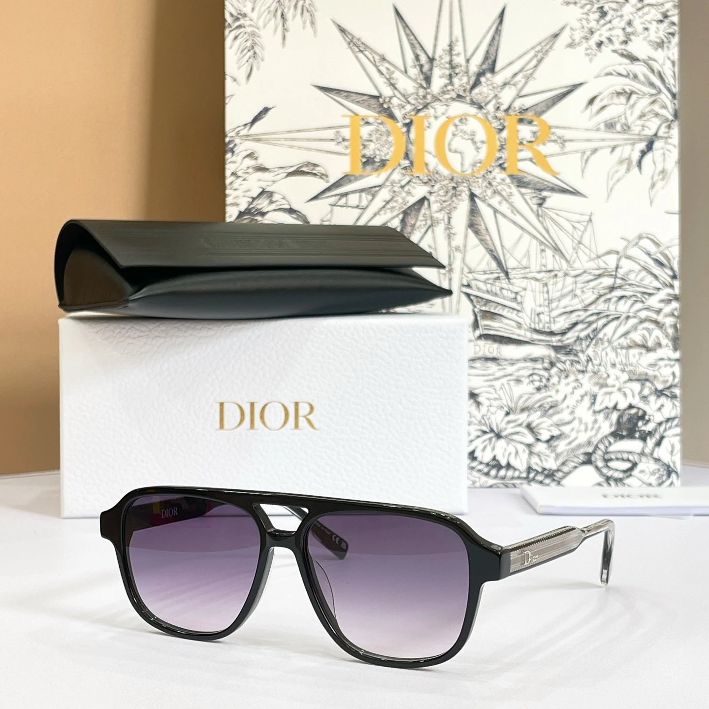 Dior Ribbon Sunglasses 56-14-145 — photo 7