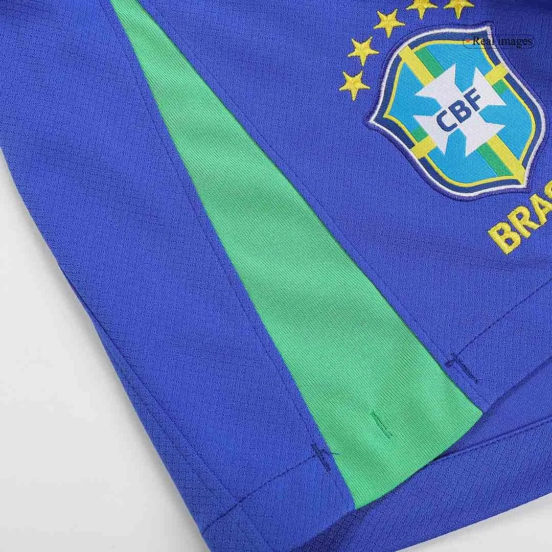 Brazil 2024 Home Soccer Shorts — Photo 9