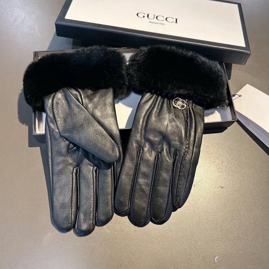Gucci Touchscreen Thermal Gloves — Zdjęcie 5