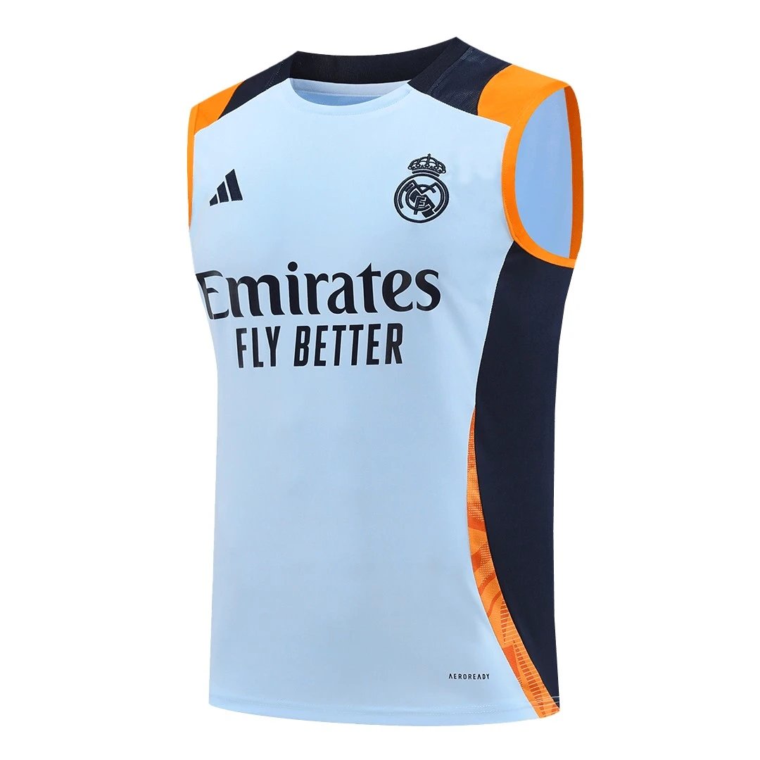 Real Madrid Pre Match Sleeveless Top 2024 25 Blue — photo 2
