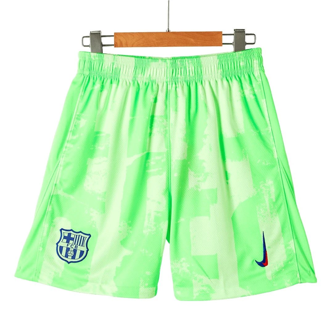 Barcelona Third Away Soccer Shorts 2024 25 — photo 4