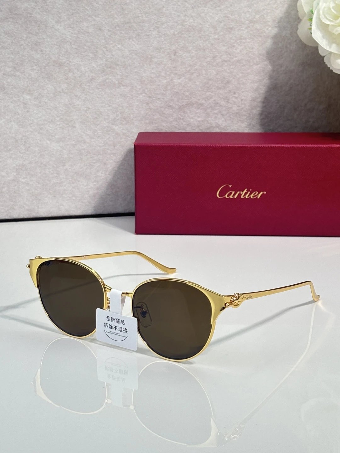 Cartier CT0631S Sunglasses 54-19-145 Ver.B — Photo 3