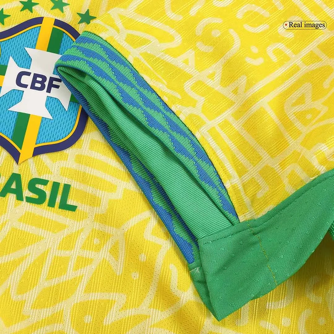 Brazil 2024 Home Jersey (Player Version) — Zdjęcie 14