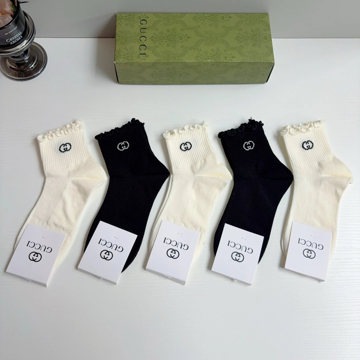 Gucci Crew Cotton Socks Ver.C — photo 2