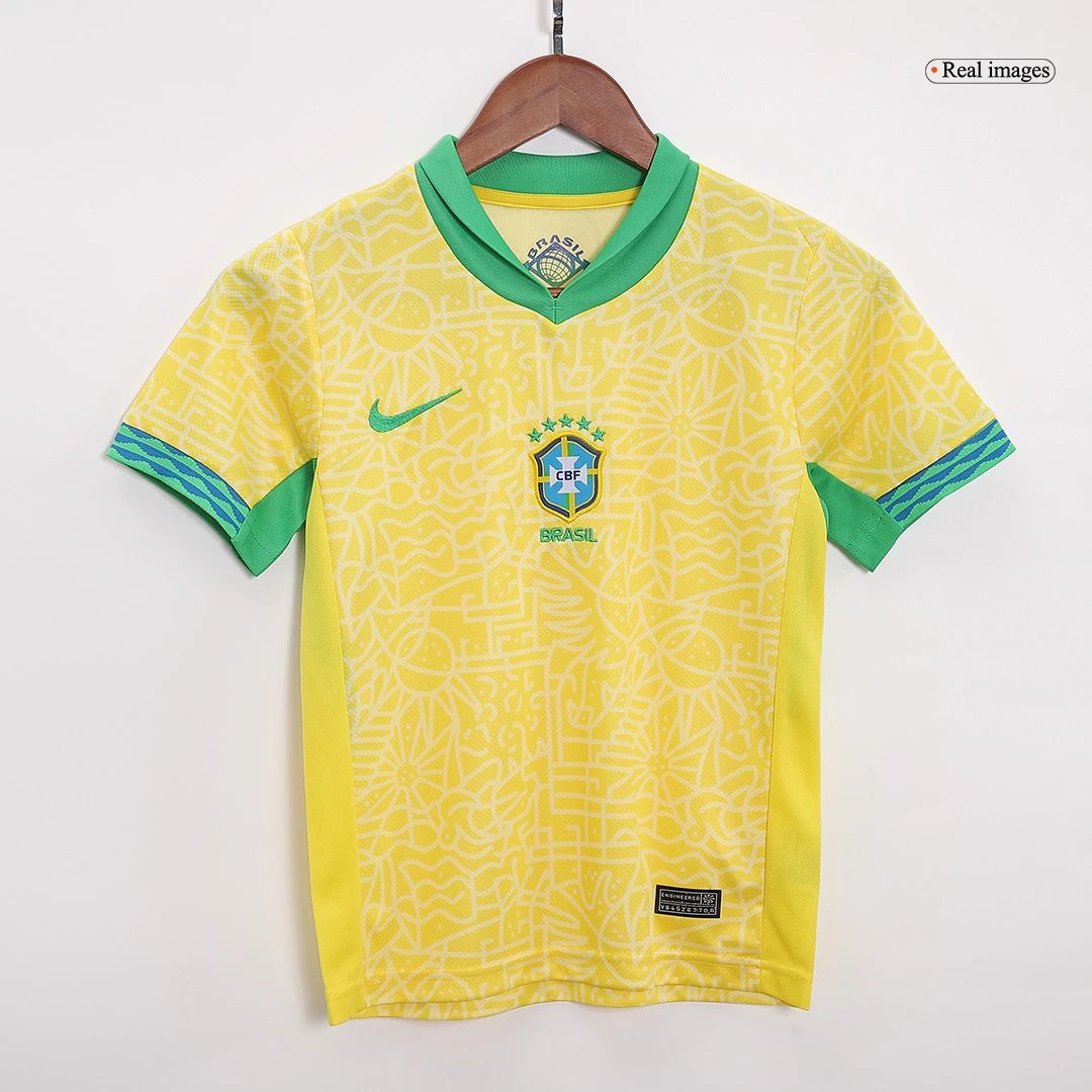 Brazil 2024 Home Jersey - Kids — photo 4