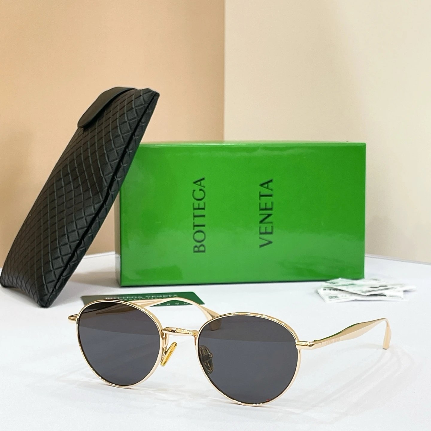 Bottega Veneta BV1396S Sunglasses 55-22-140 — Zdjęcie 6