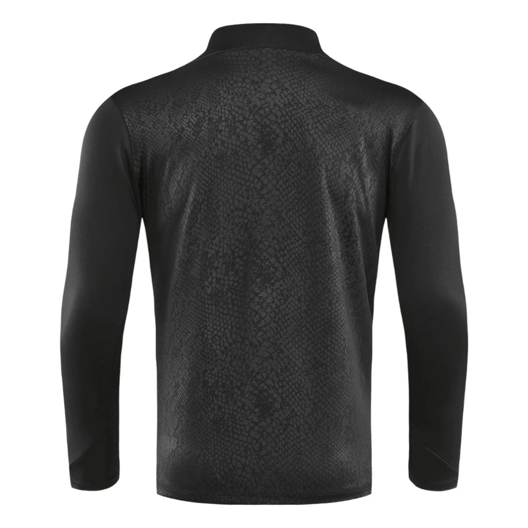 Barcelona 2025 1 4 Zip Tracksuit 26 Kids Black — Photo 4