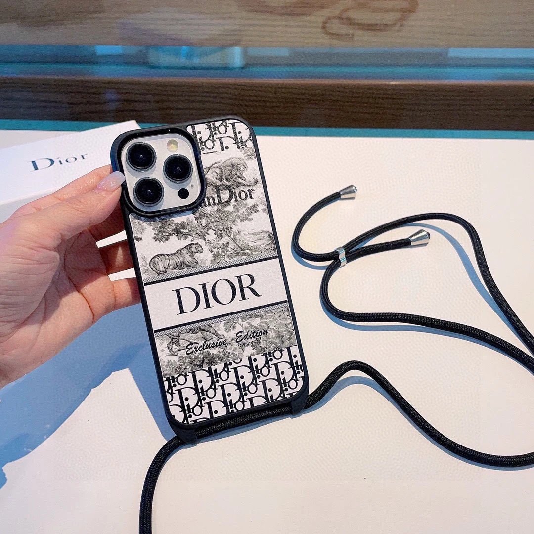 Dior Crossbody Phone Case — QC