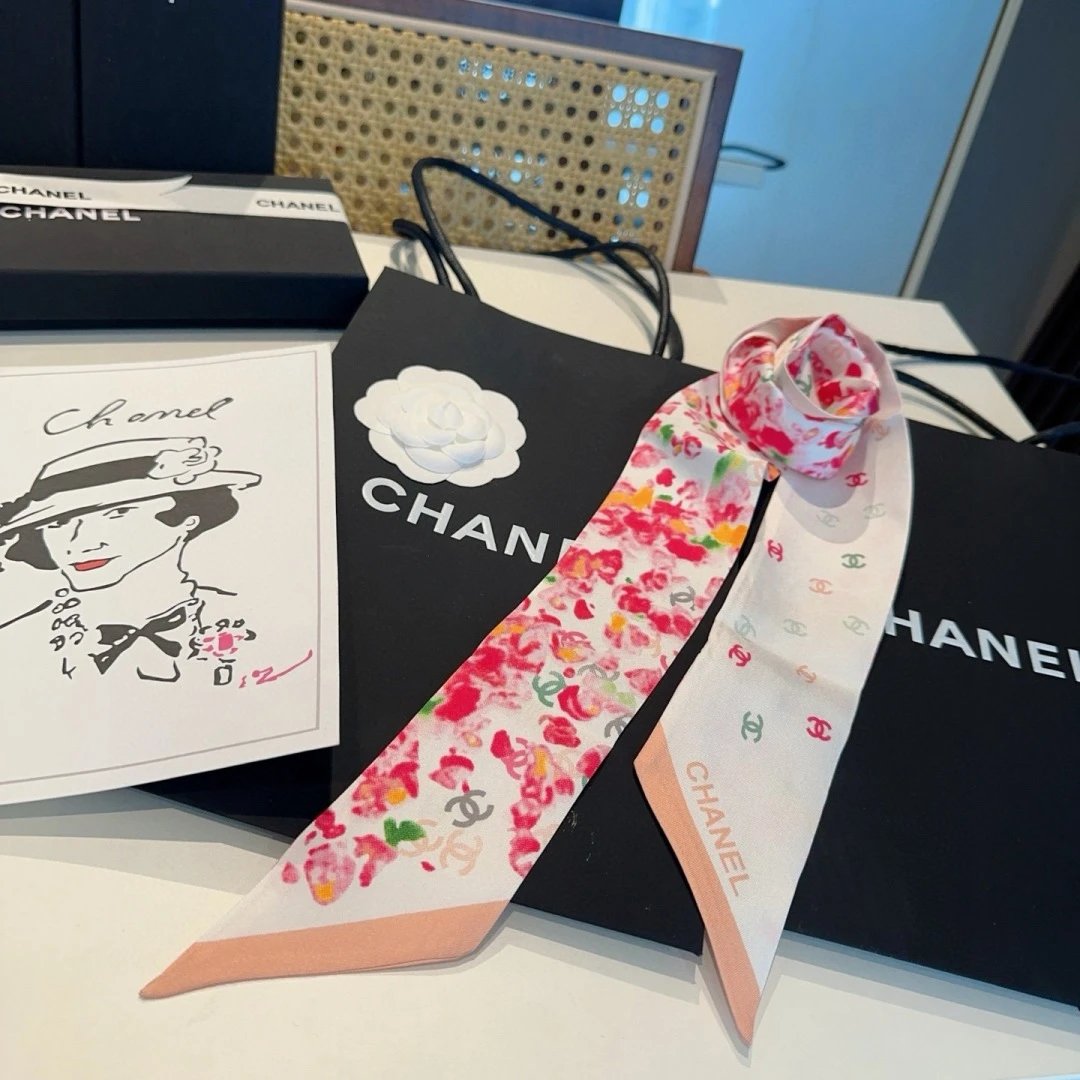 Chanel Silk Hair Ribbon Ver.D — QC