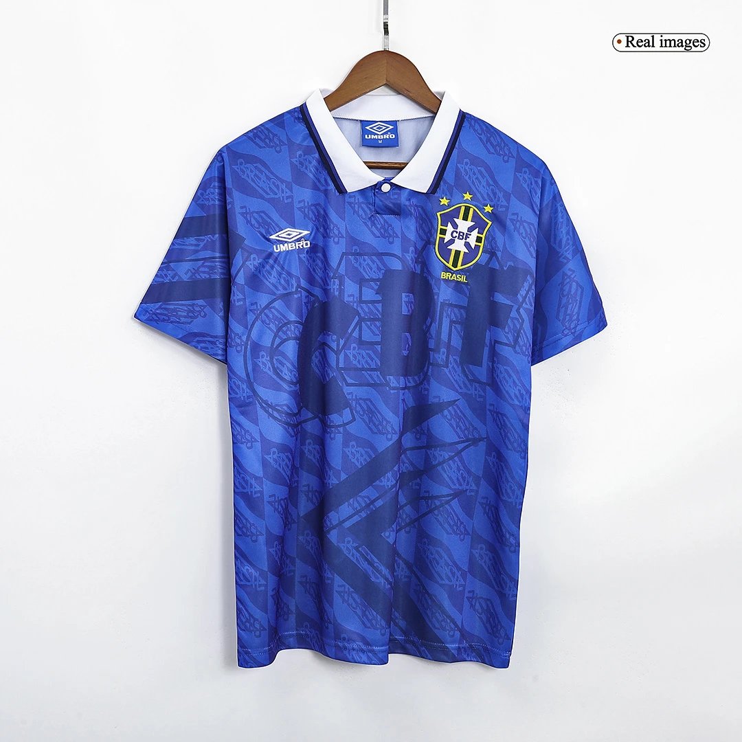 Brazil 91/93 Retro Away Jersey — QC