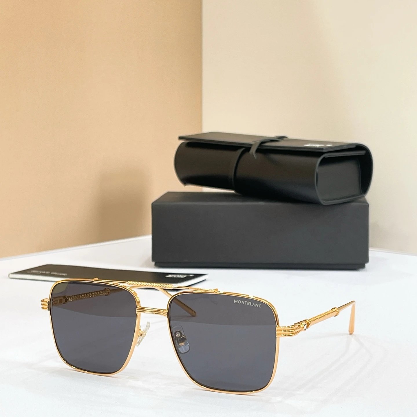 Mont Blanc MB2249S Sunglasses 57-17-145 — Zdjęcie 3