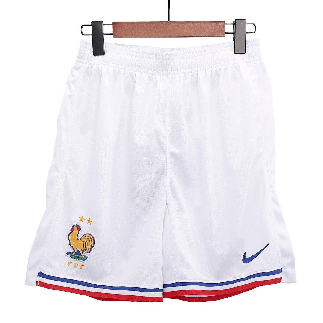 France Home Soccer Shorts 2024 — photo 4
