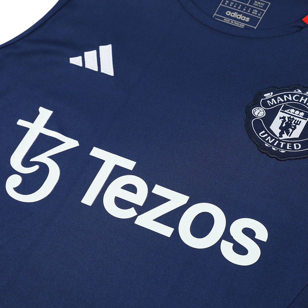 Manchester United 2024 Pre Match Sleeveless Top 25 Navy Jersey — Photo 6