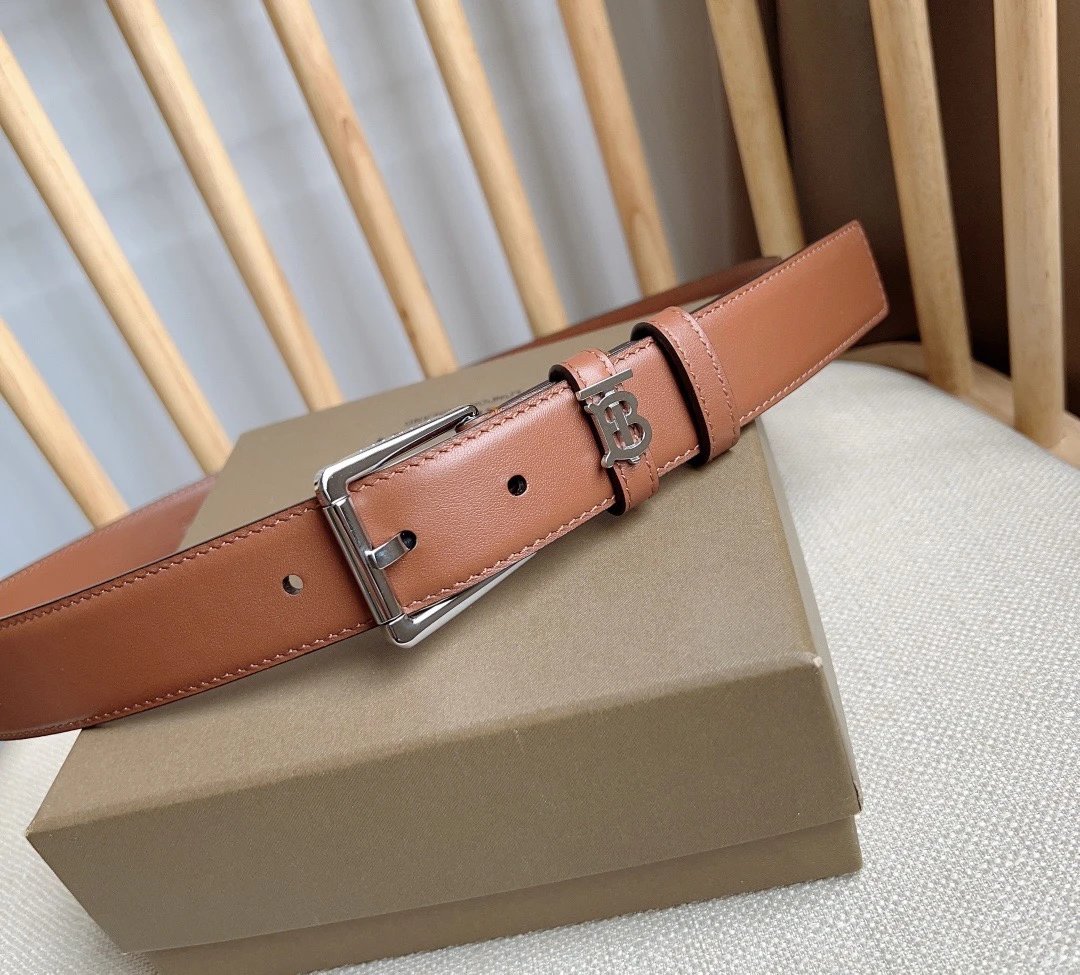 Burberry Leather Belt Ver.C — Zdjęcie 7