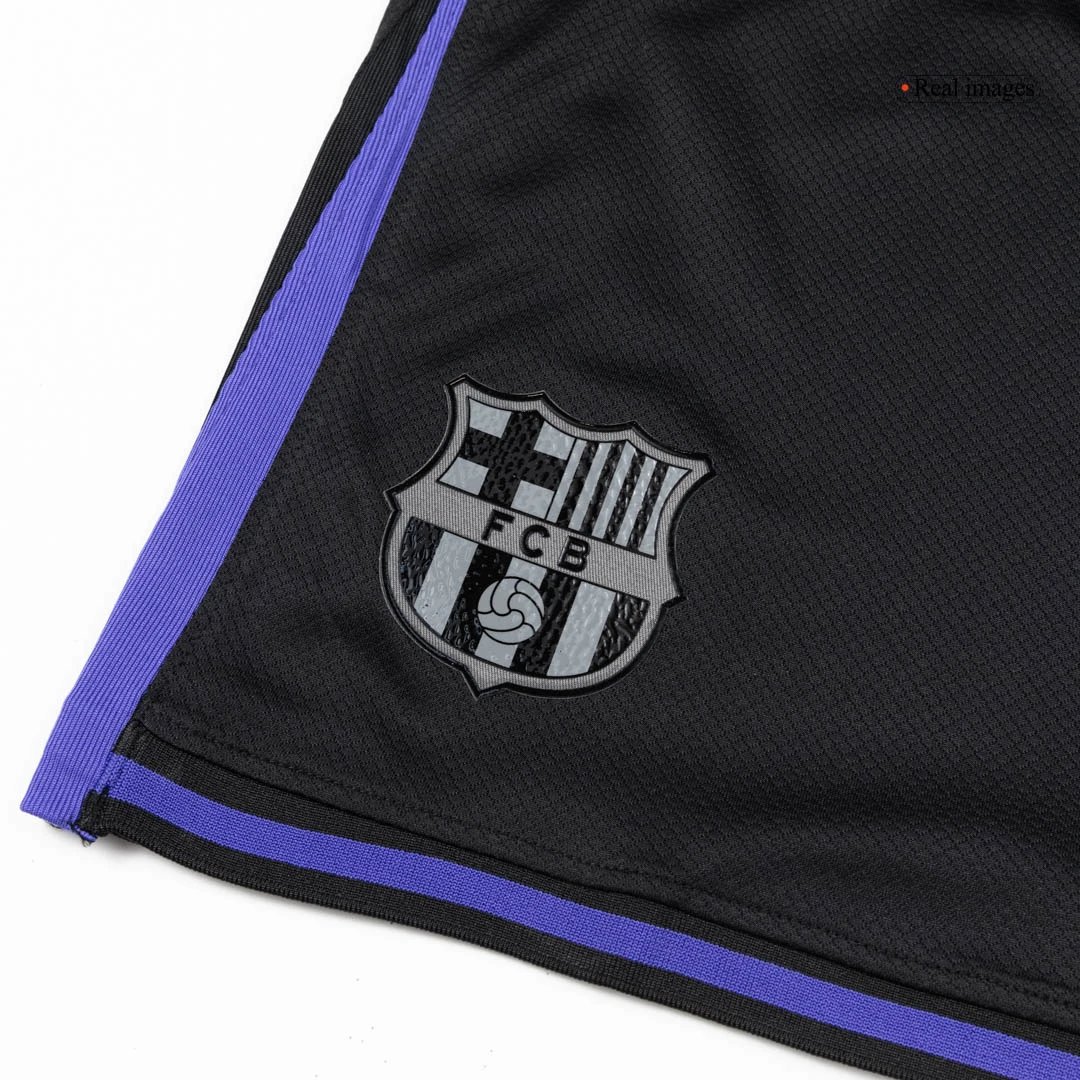 Barcelona 2025 Away Soccer Shorts 26 — QC
