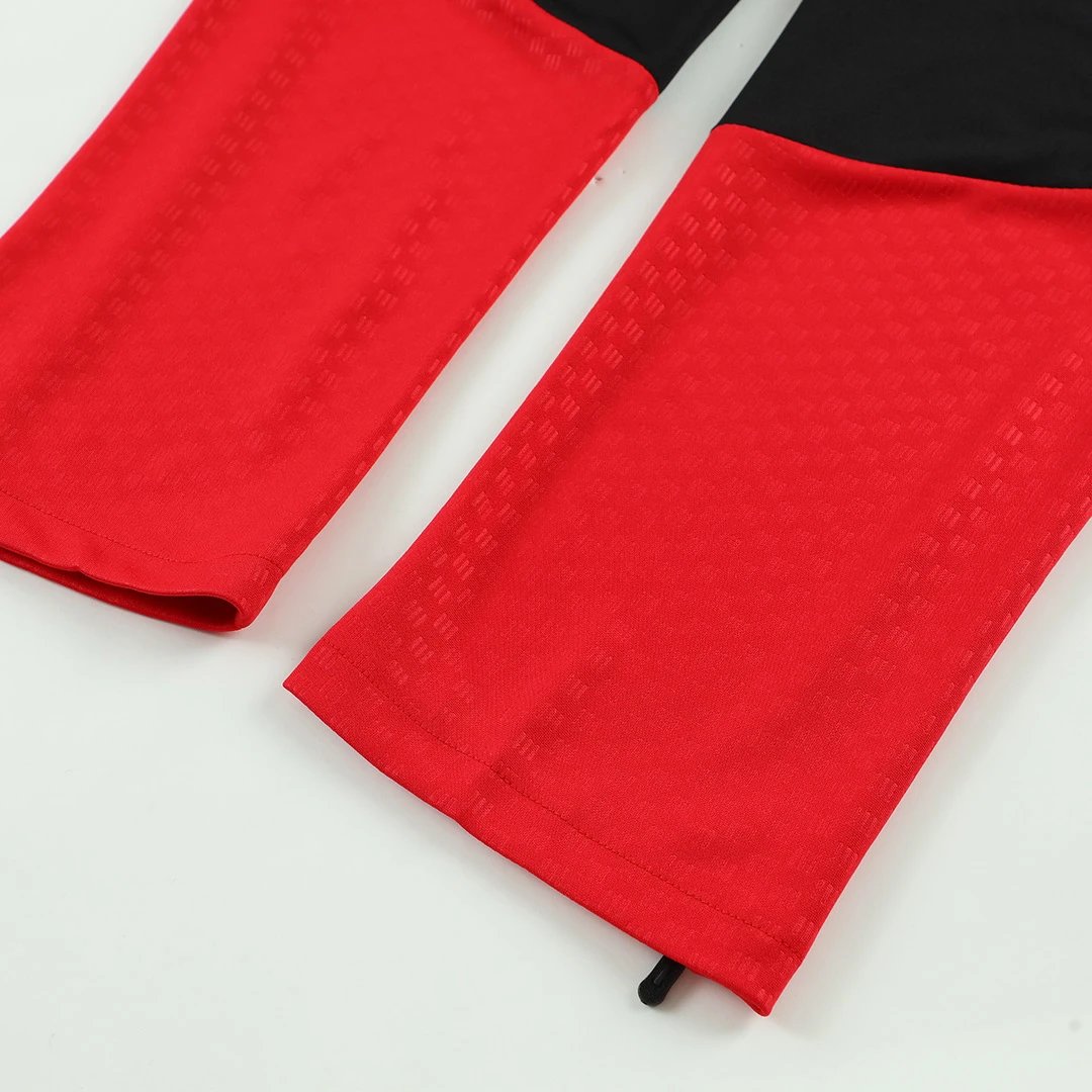 Germany 2026 1 4 Zip Tracksuit Kids Black — QC