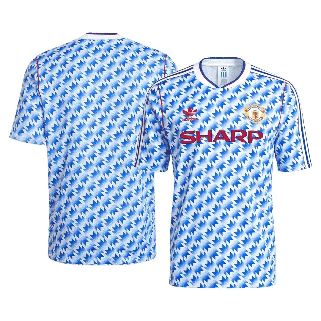 Manchester United 1990/92 Retro Away Jersey — Zdjęcie 3