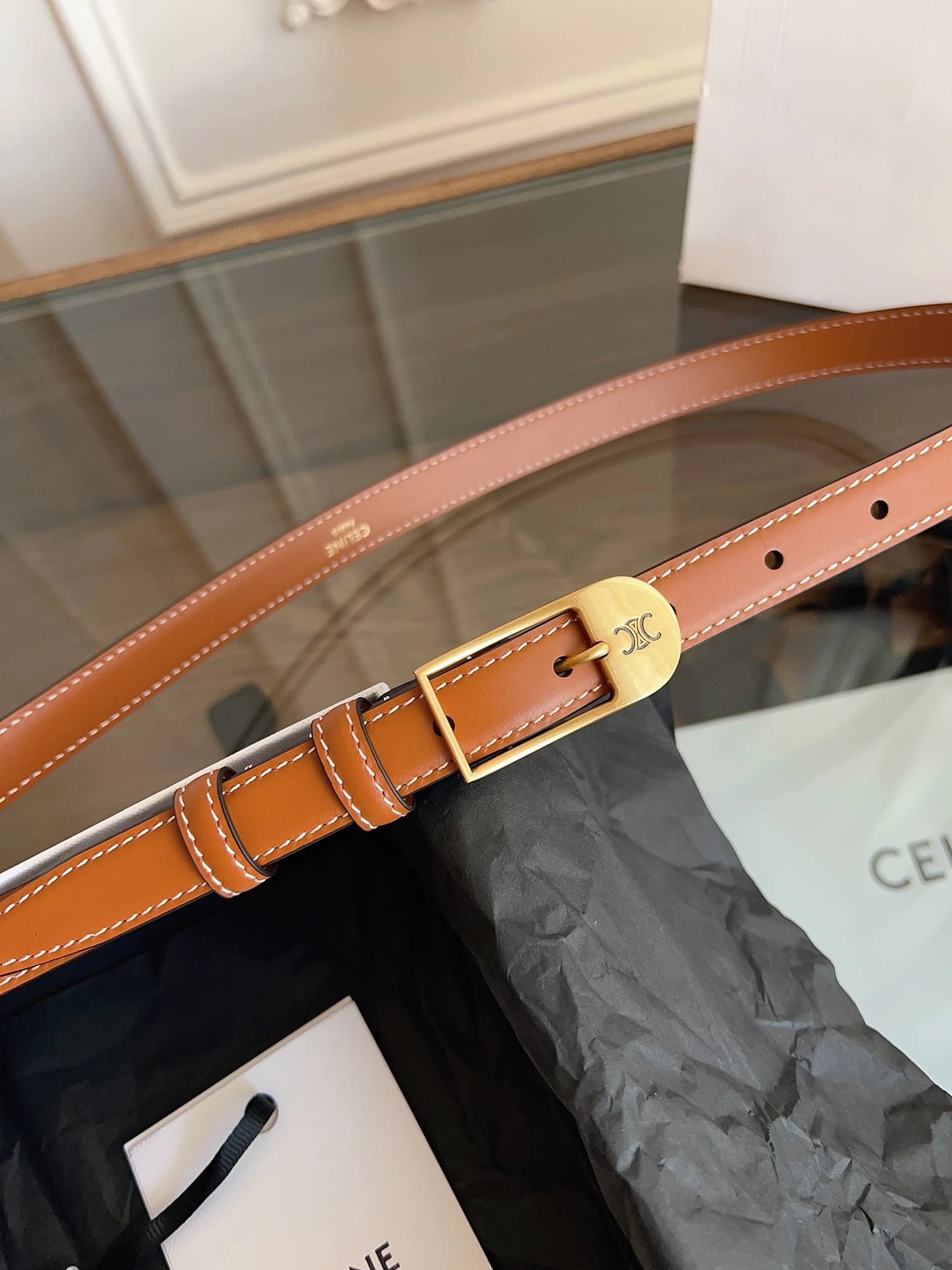 Celine Leather Belt Ver.D — photo 6