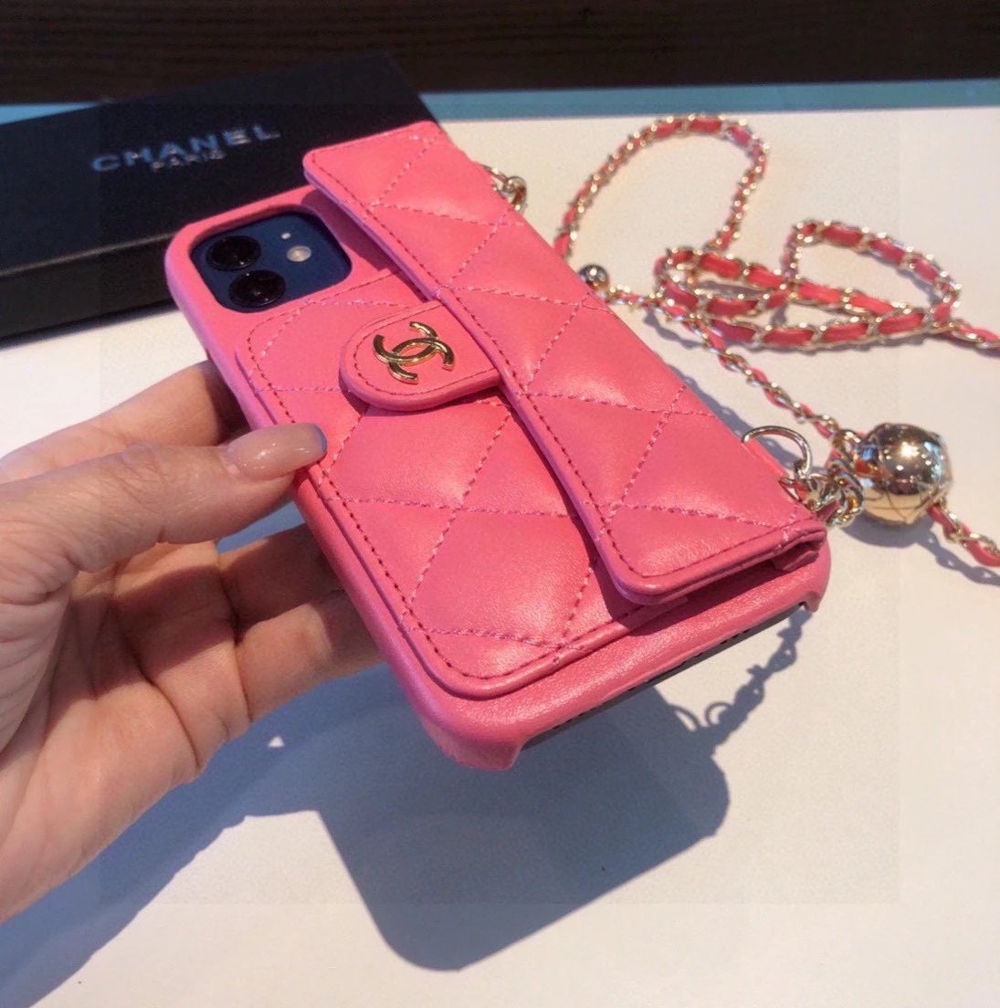 Chanel Strap Phone Case Ver.A — QC
