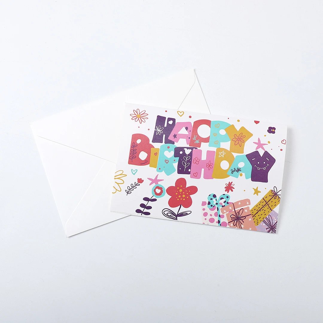 1 Pcs Random Style Personalized Birthday Greeting Card — photo 11